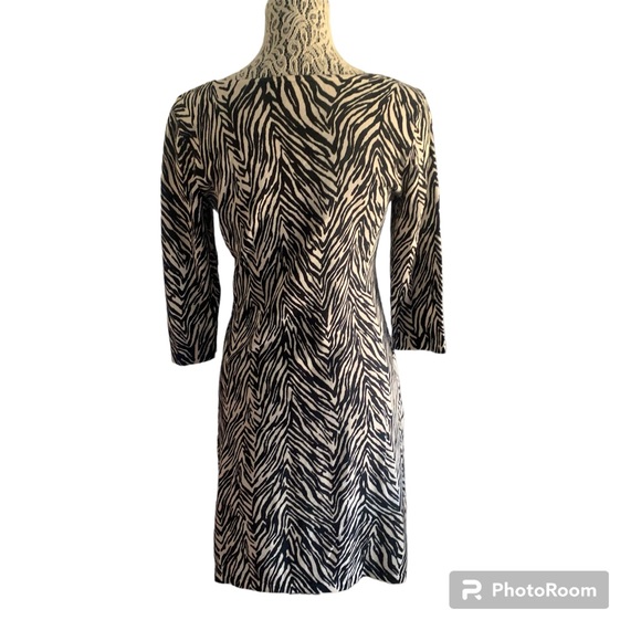 Ann Taylor Zebra Print Dress - Picture 2 of 8